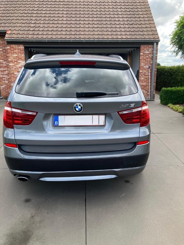 BMW X3 sdrive 18 d, Auto's, Euro 5, Zwart, Leder, 5 deurs