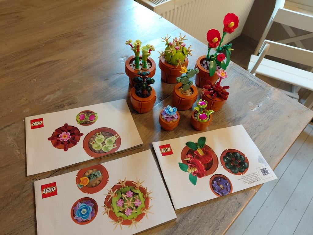 Lego cactus, Ophalen