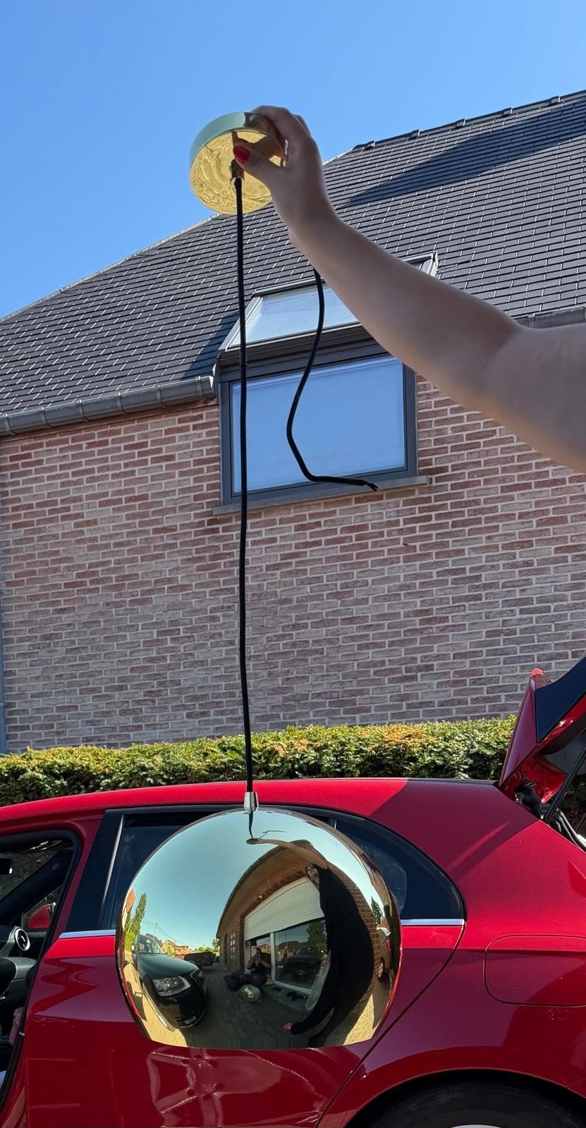 Hanglamp, Enlèvement