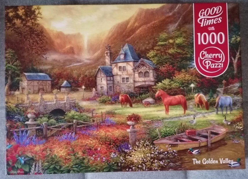 Cherry Pazzi puzzel 1000 stuks, Ophalen of Verzenden, 500 t/m 1500 stukjes, Zo goed als nieuw, Legpuzzel
