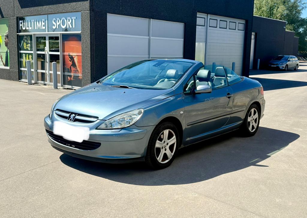 Peugeot 307cc cabrio benzine gekeurd voor verkoop met carpas, Auto's, Particulier, Alarm, Te koop, Benzine