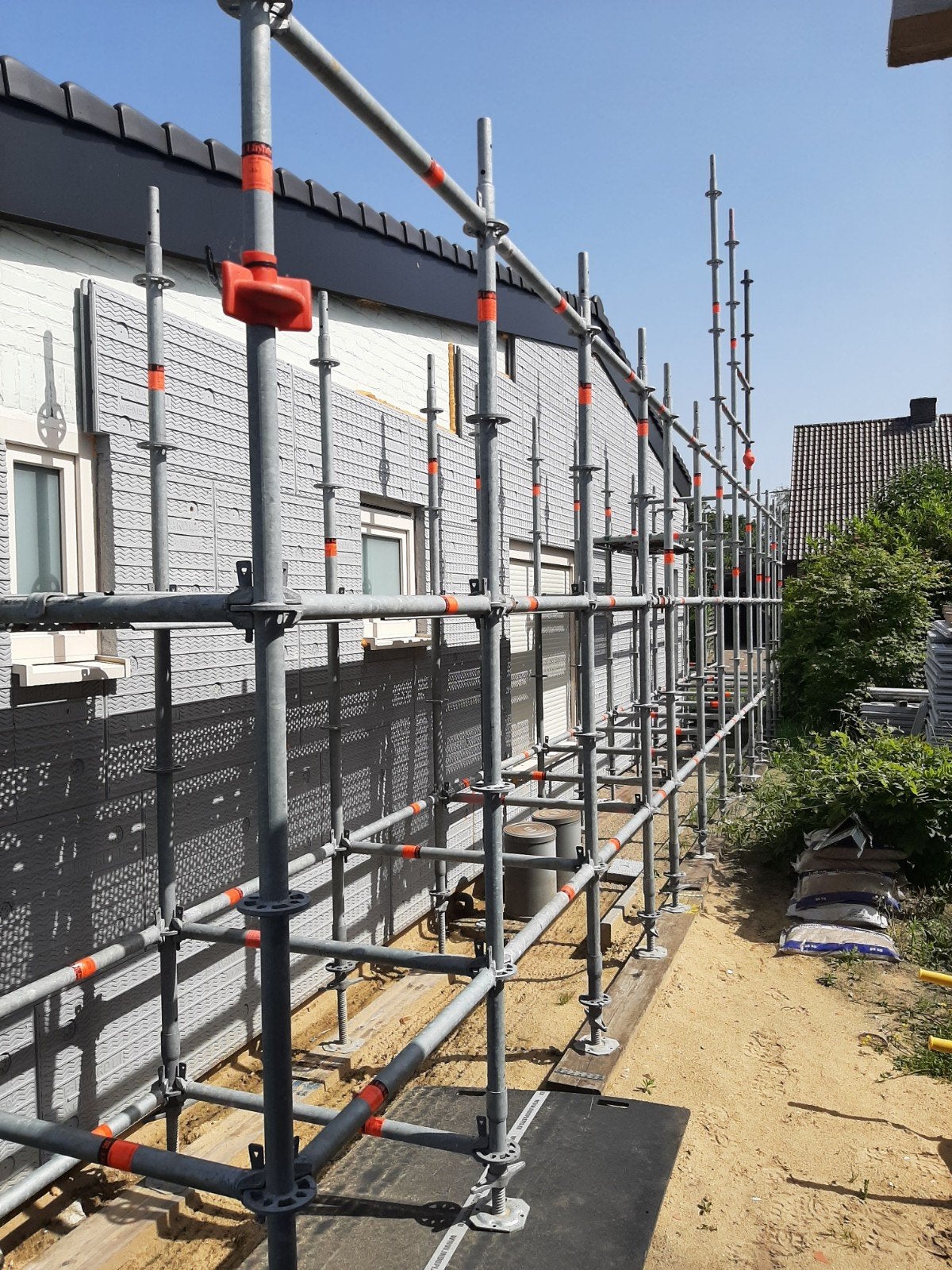 Layher stelling, Doe-het-zelf en Bouw, Steigers, Ophalen