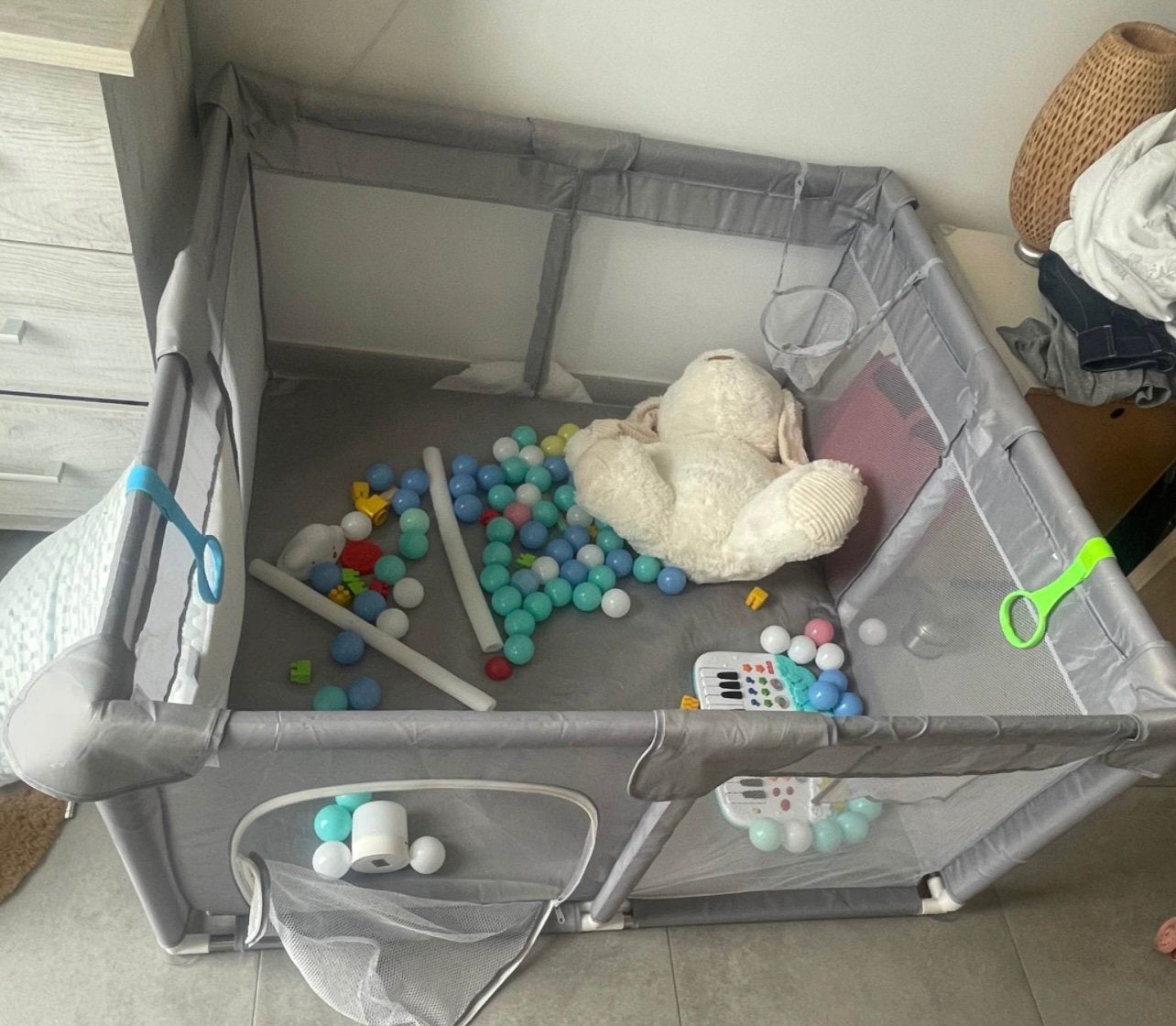 Grond box, Ophalen, Zo goed als nieuw