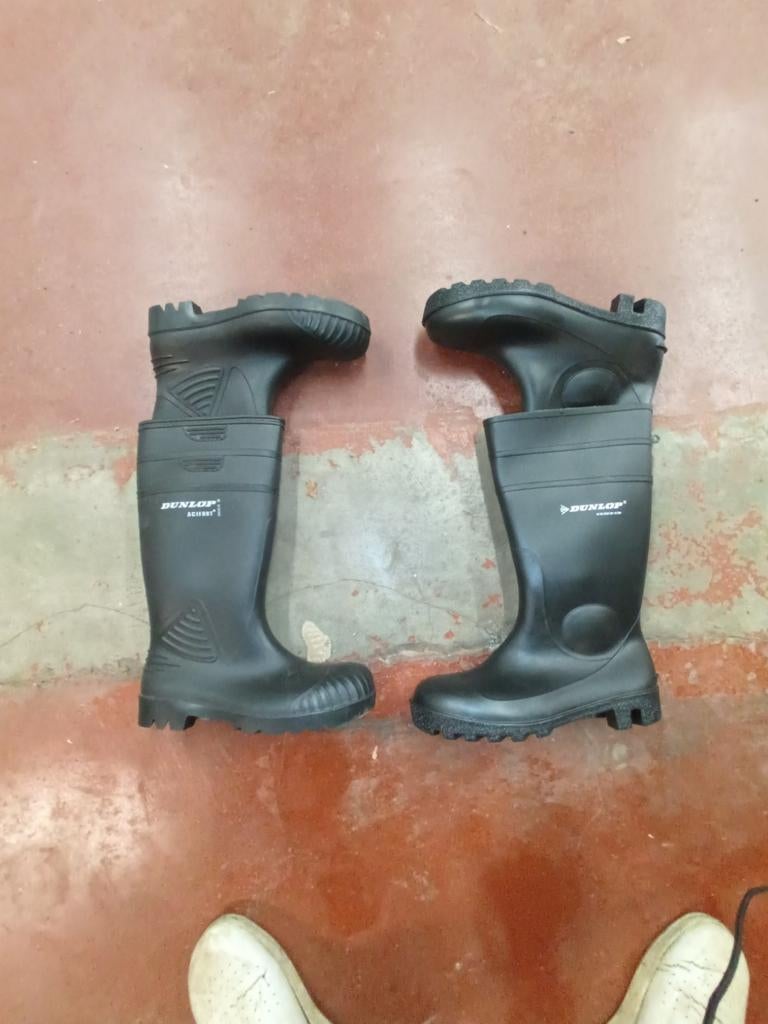 Dunlop zwarte laarzen  42/40, Neuf, Femmes, Bottes, Enlèvement