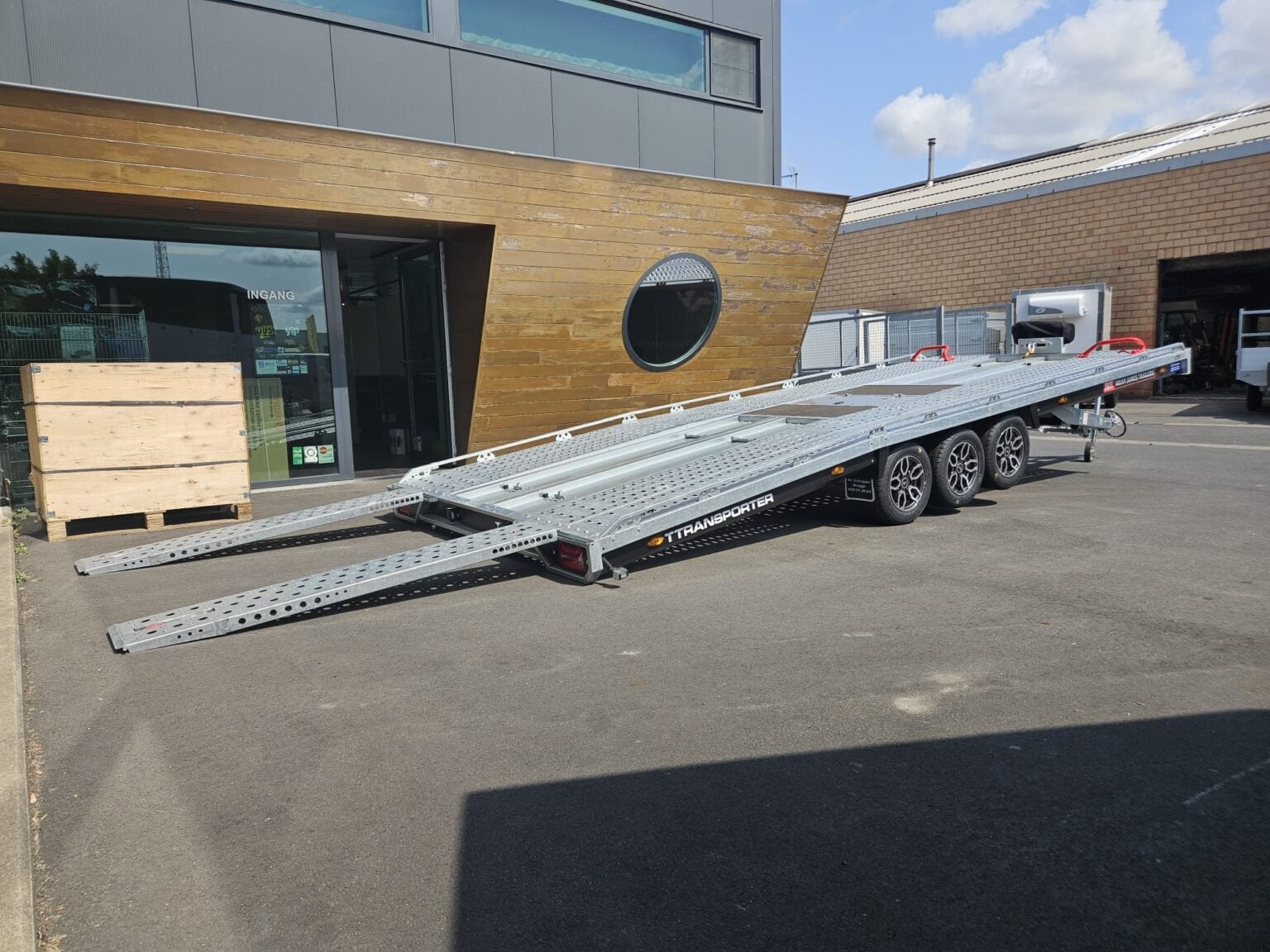 Brian James T-transporter, Ophalen, Zo goed als nieuw
