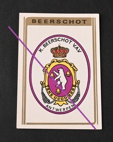 Panini Football 73/74/K.Beerschot VAV/Emblème, Collections, Articles de Sport & Football, Envoi, Comme neuf, Affiche, Image ou Autocollant