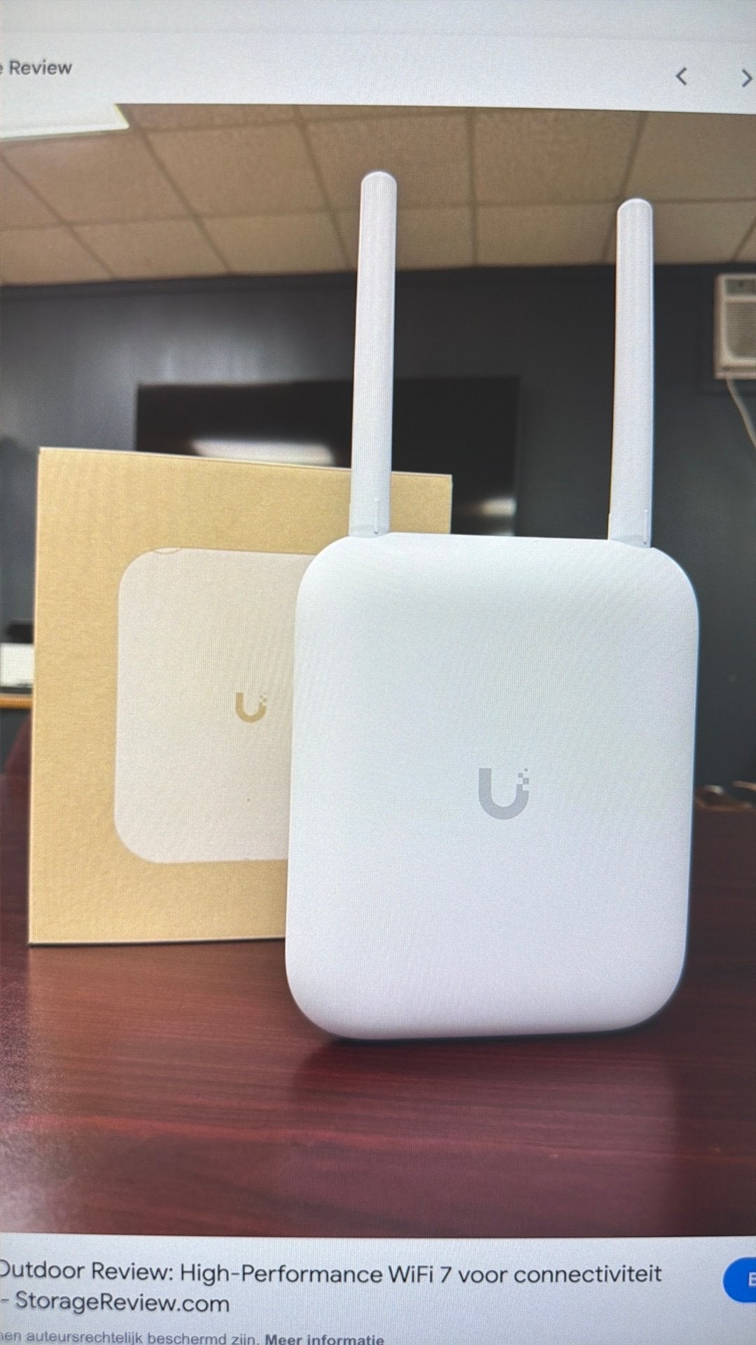 UniFi u7 Outdoor, Computers en Software, Accesspoints, Ophalen, Zo goed als nieuw