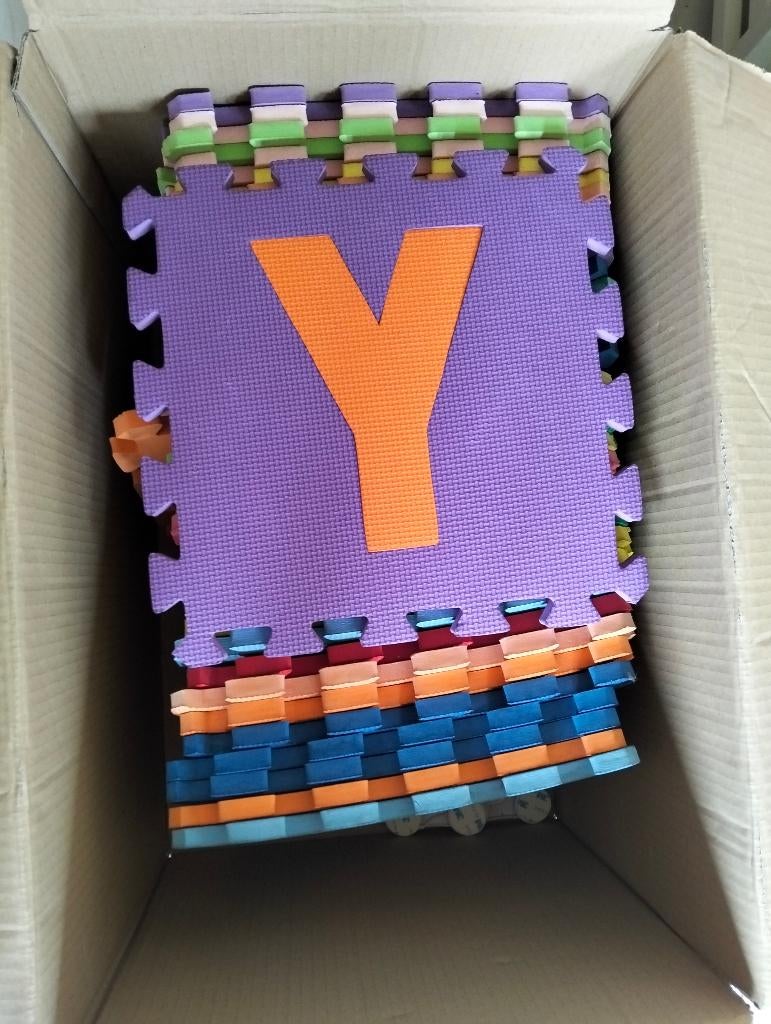 Speelmat letters, Kinderen en Baby's, Ophalen, Gebruikt