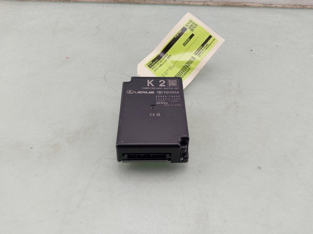 MODULE KEYLESS VEHICLE Toyota Corolla Cross (|8900016030|), Kundenbetreuung@toyota.de, Toyota, Utilisé, Toyota-Allee 2
50858  Köln, DE