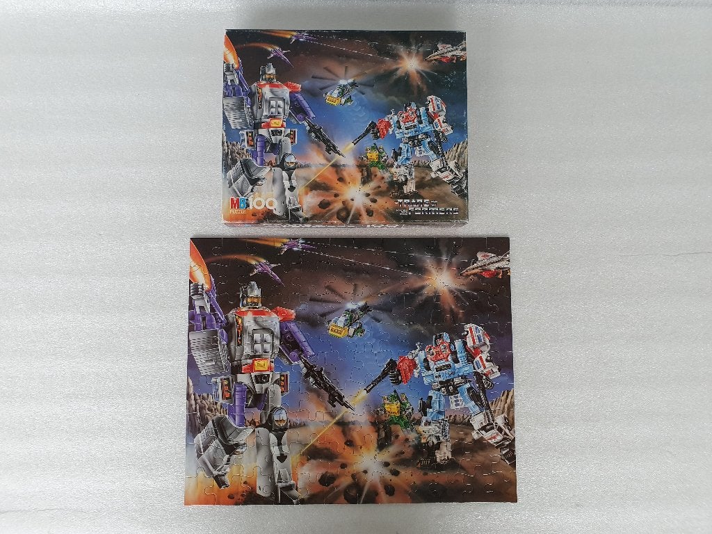 Puzzel Transformers 3423.21 (Hasbro, MB, 1986), Ophalen of Verzenden, Gebruikt