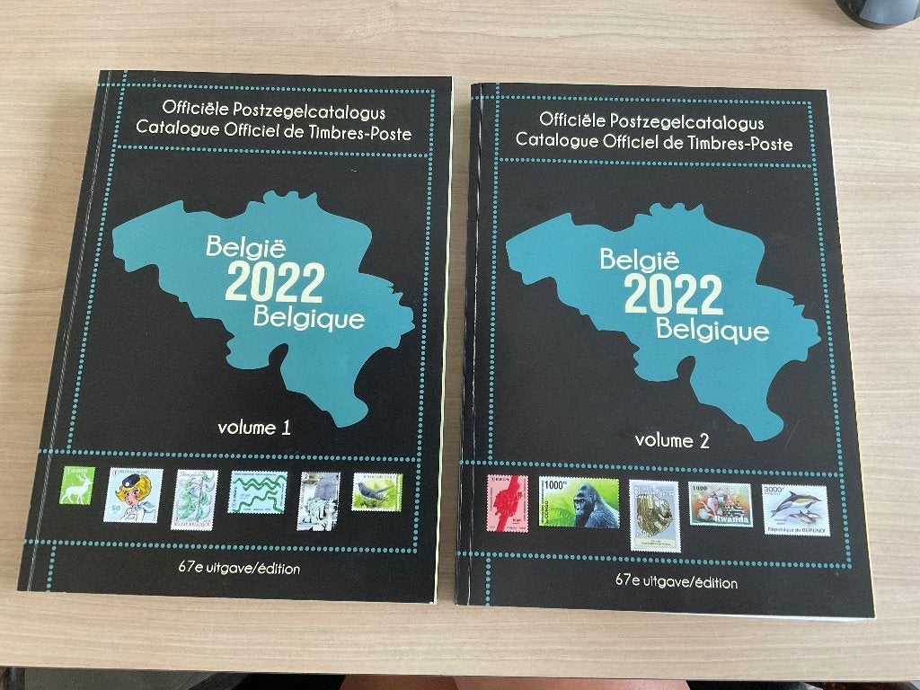 Officiële postzegelcatalog België 2022 volume 1&2, Enlèvement ou Envoi, Catalogue