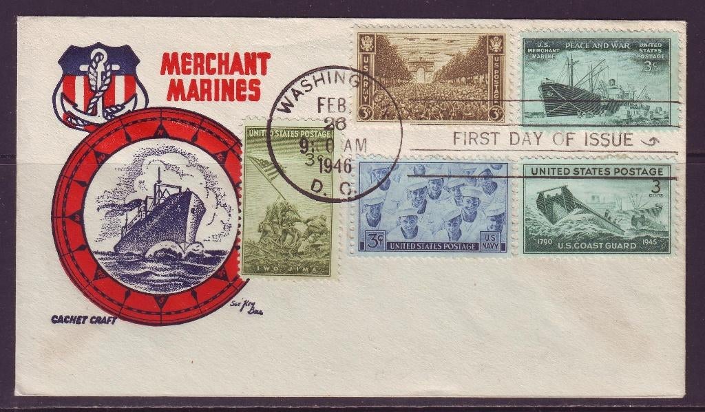 Postzegels USA (4) : diverse brieven en FDC's 1, Postzegels en Munten, Ophalen of Verzenden, Gestempeld, Noord-Amerika