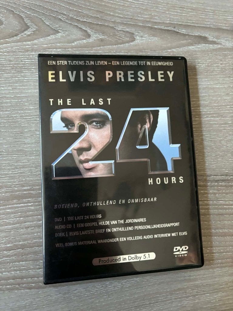 Elvis dvd + cd, The last 24 hours. voor slechts 5 euro., CD & DVD, DVD | Documentaires & Films pédagogiques, Tous les âges, Enlèvement ou Envoi