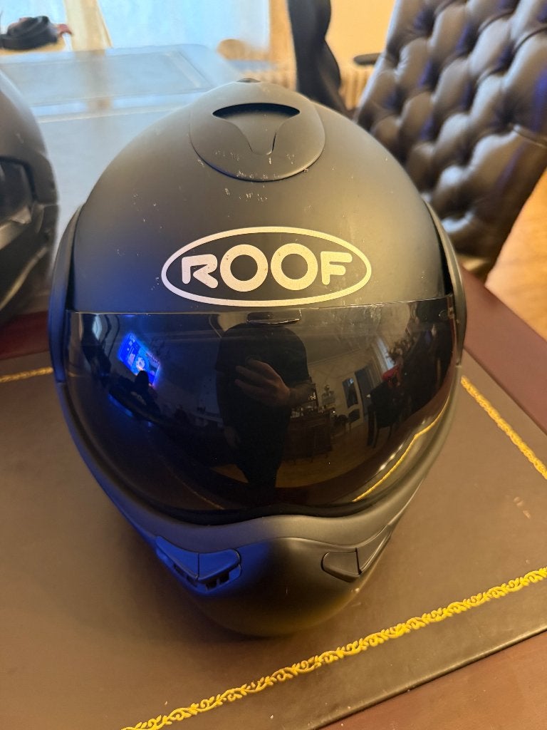 2 Motorhelmen  ROOF Boxer Carbon & Harley-Davidson, Motoren, Systeemhelm, Dames, XXL, Tweedehands