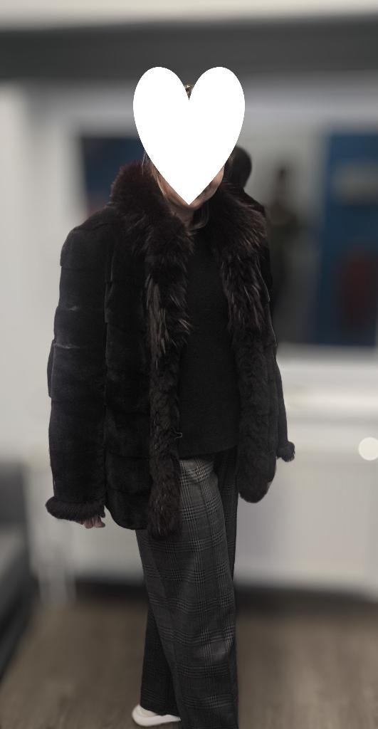 Caro Furs vintage bontjas van rode vos, Kleding | Dames, Ophalen, Caro Furs, Maat 42/44 (L), Zo goed als nieuw