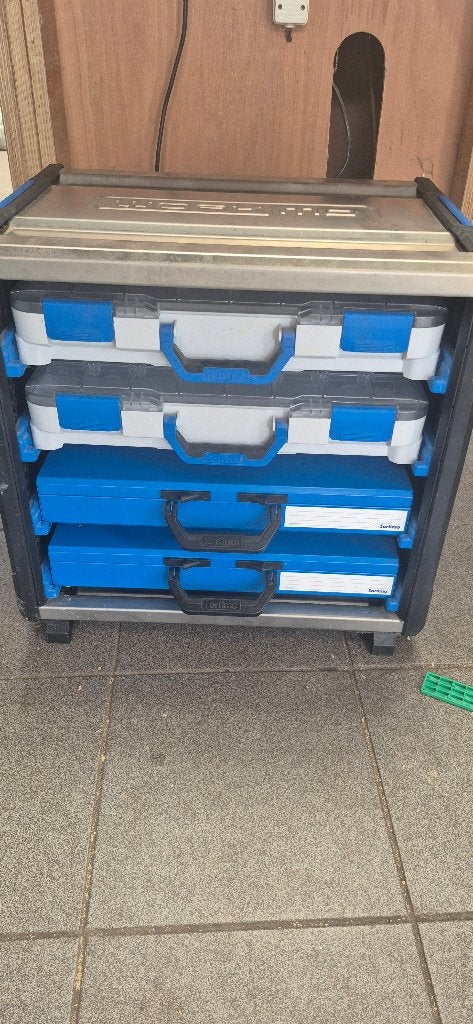 Sortimo WorkMo mobiele werkplaatsmodule, Doe-het-zelf en Bouw, Ophalen, Zo goed als nieuw