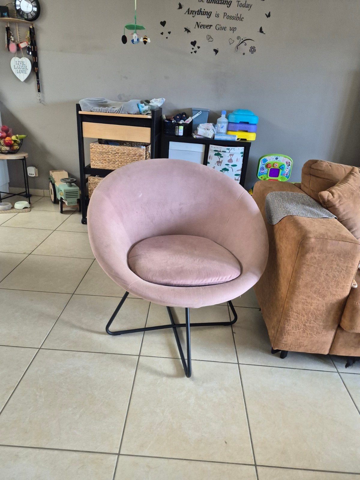 roze zetel, Maison & Meubles, Enlèvement