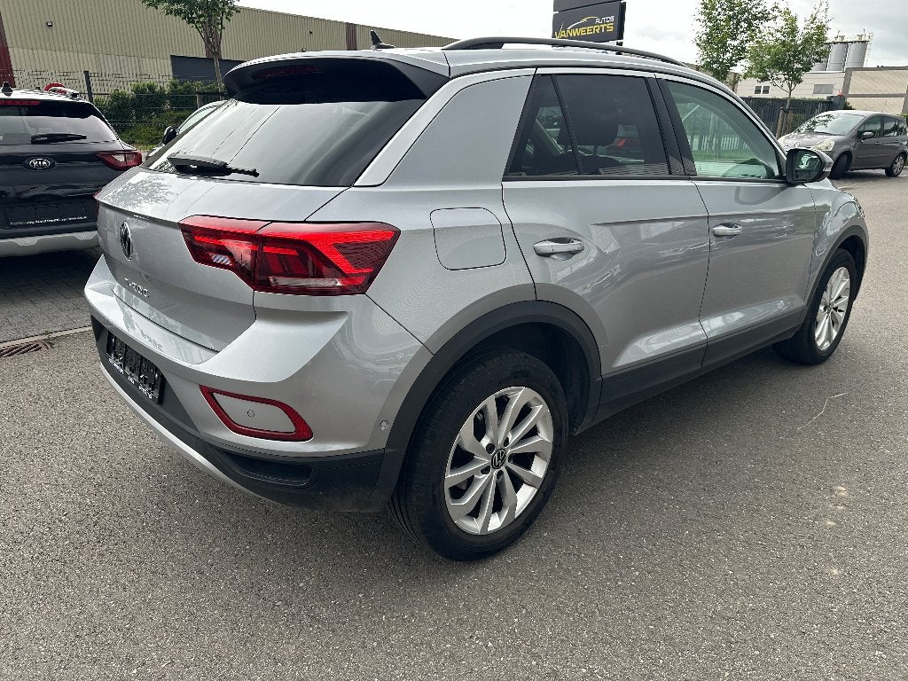 Vw T-Roc, 1.0 TSI, CARPLAY-ANDROID/ CAMERA/ ACC/SENSOREN 360, Autos, Volkswagen, Argent ou Gris, Entreprise, Boîte manuelle, 5 places