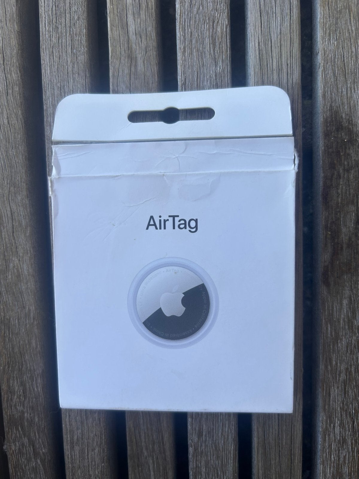 Lot de 1 Apple AirTag, non utilisé, emballage d'origine, Enlèvement ou Envoi, Neuf, Autres types, Apple