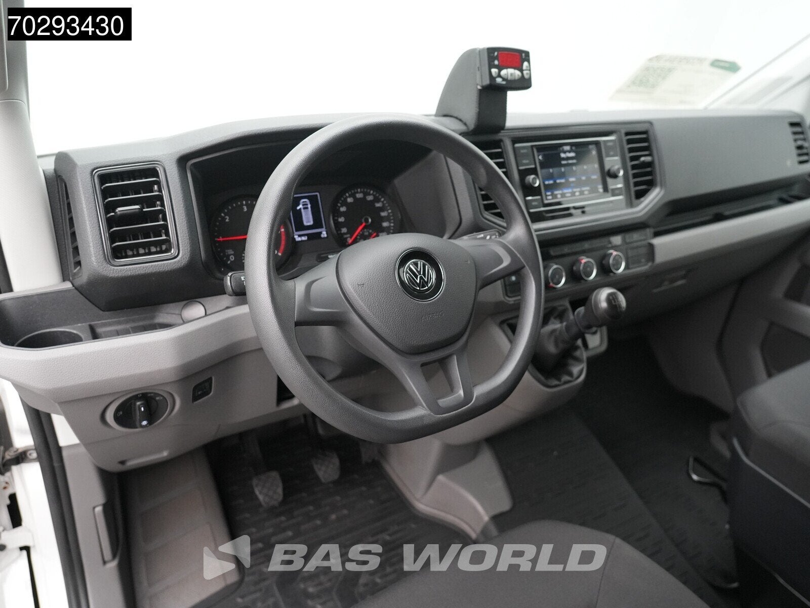 Volkswagen Crafter 177pk Koelwagen Carrier Viento 350 L4H3 A, Start-stop-systeem, Stof, Gebruikt, Euro 6