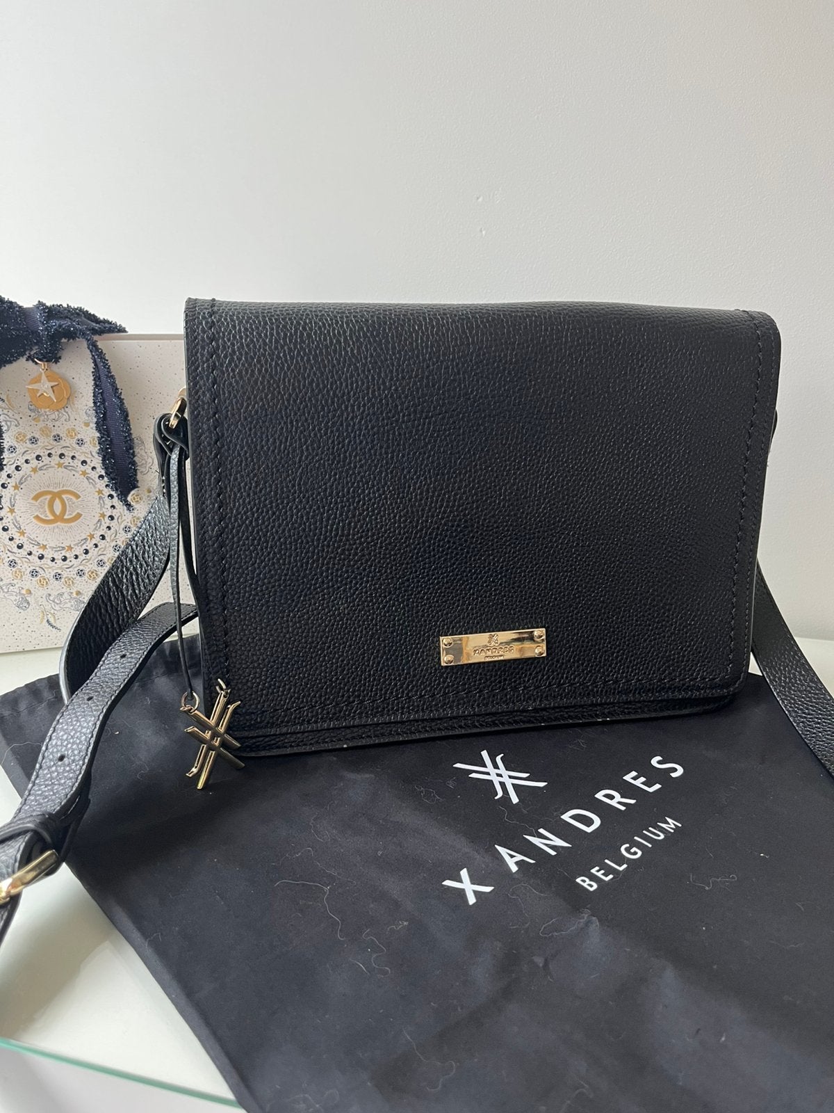 Xandres klassieke handtas, Handtassen en Accessoires, Ophalen of Verzenden, Zo goed als nieuw