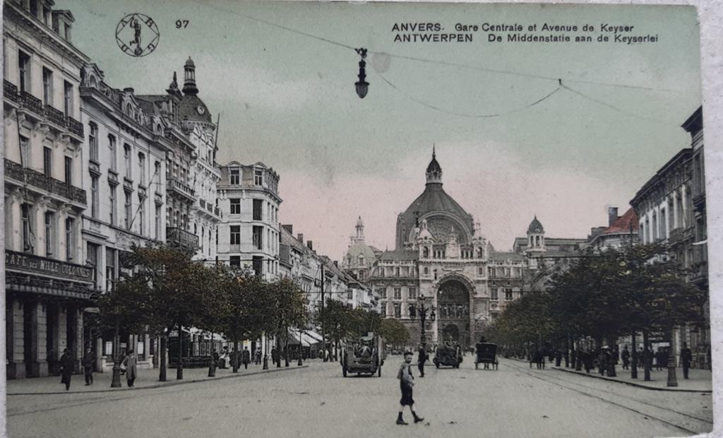 Anvers GARE D'ANVERS 1909, Enlèvement ou Envoi, Anvers