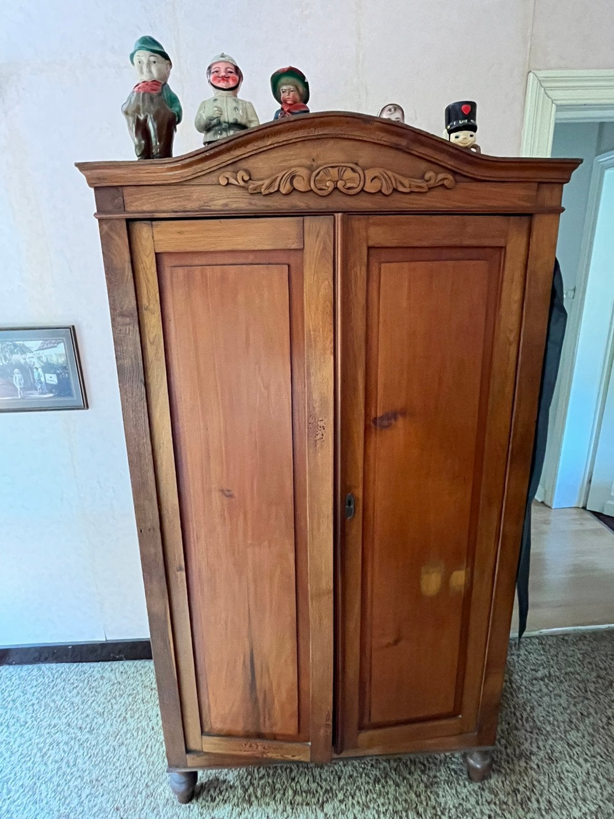 Vintage kleerkast, Antiek en Kunst, Ophalen