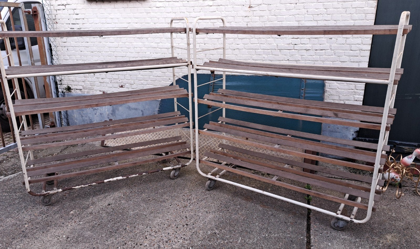Kar karren oude broodkarren decoratie, Enlèvement