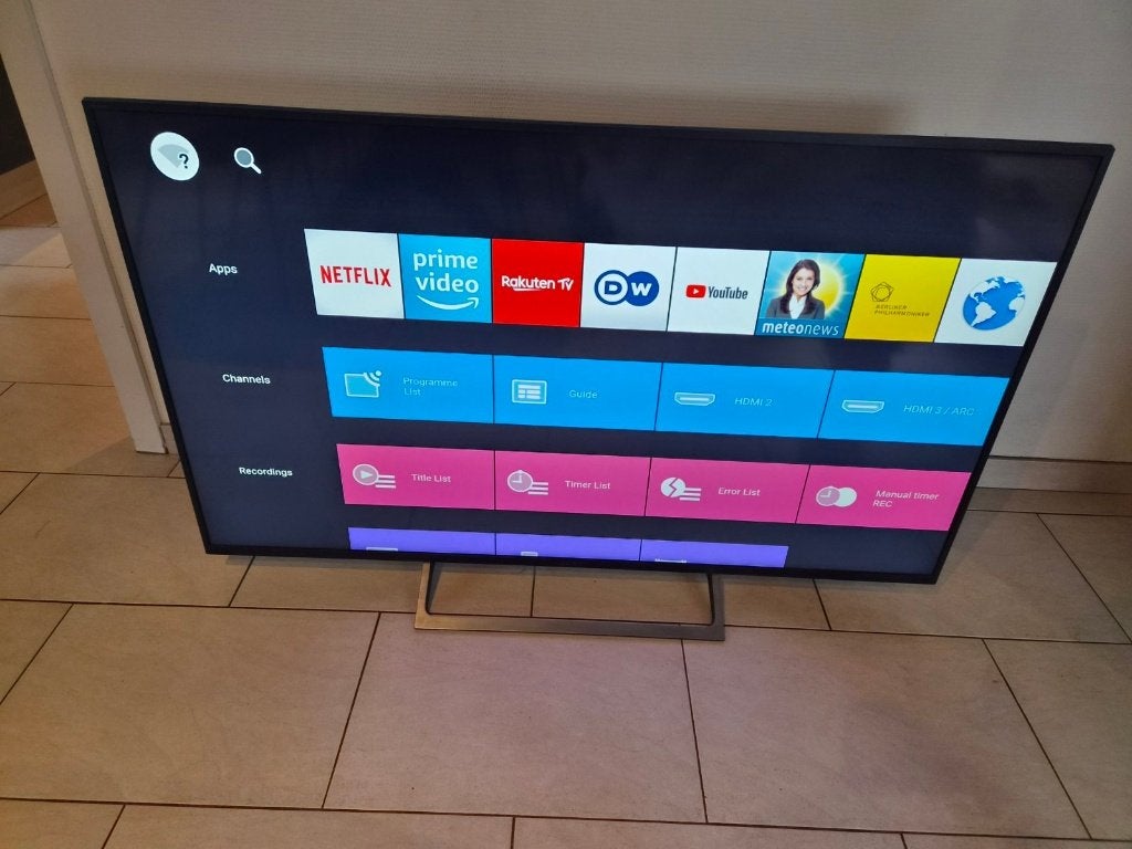 Sony Bravia - 4K - 55 inch - KD-55XE7000, TV, Hi-fi & Vidéo, Comme neuf, Enlèvement, 100 cm ou plus, Sony