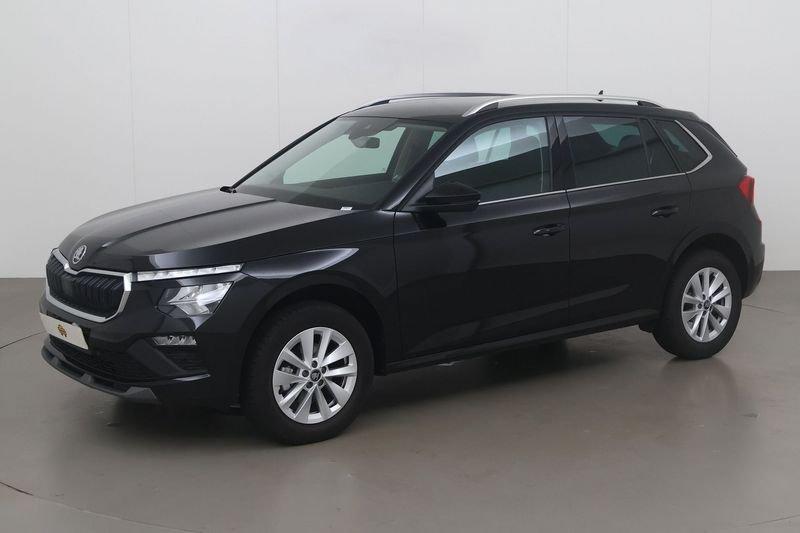 Skoda Kamiq 1.0 tsi corporate 116 AT, Auto's, Automaat, Gebruikt, Zwart, Zwart