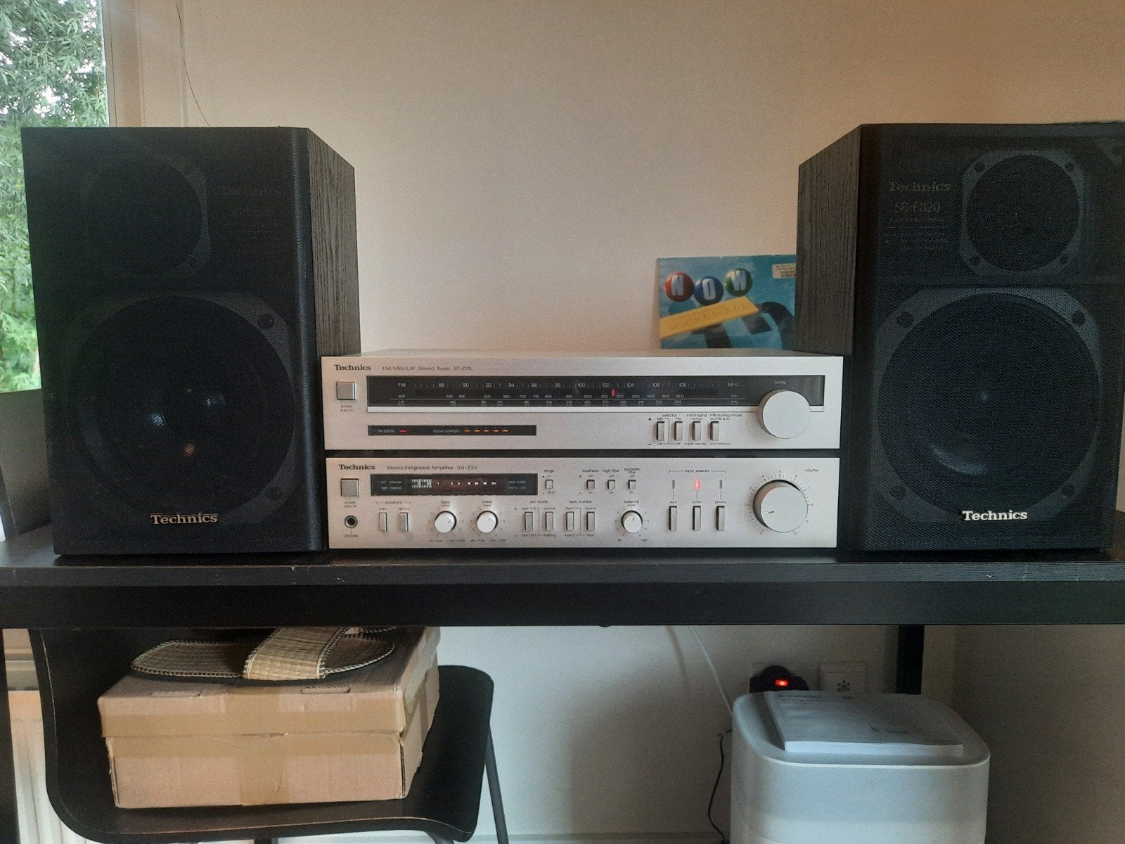 Technics SU-Z22 , ST-Z11L, SL-PG200A en SB-820., Ophalen, Gebruikt, Cd-speler, Losse componenten