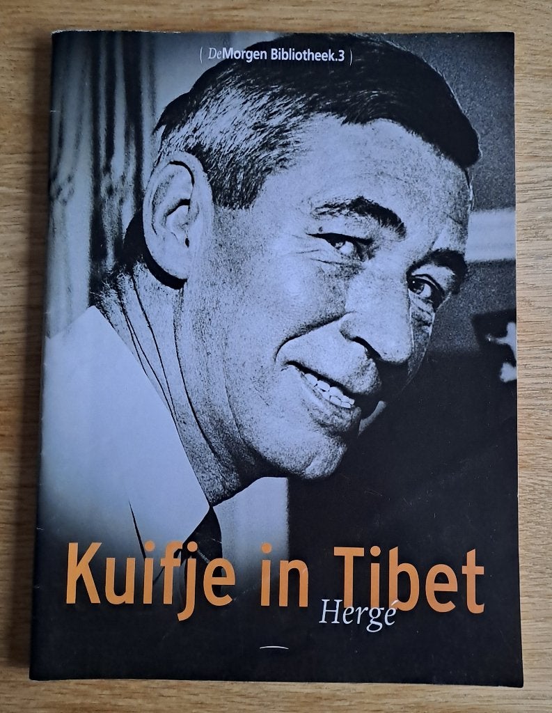 De Morgen: Kuifje in Tibet - Hergé, Boeken, Gelezen, Hergé (George Rémi), Eén stripboek, Ophalen of Verzenden