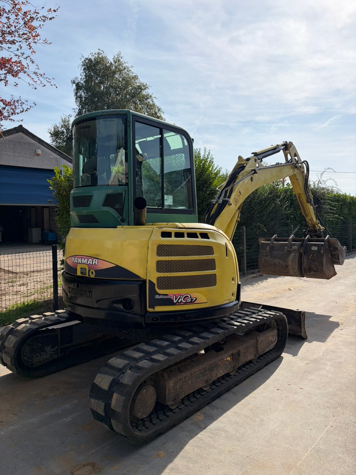 Grue escavatrice Yanmar Vio 5.7, Articles professionnels, Enlèvement, Grue