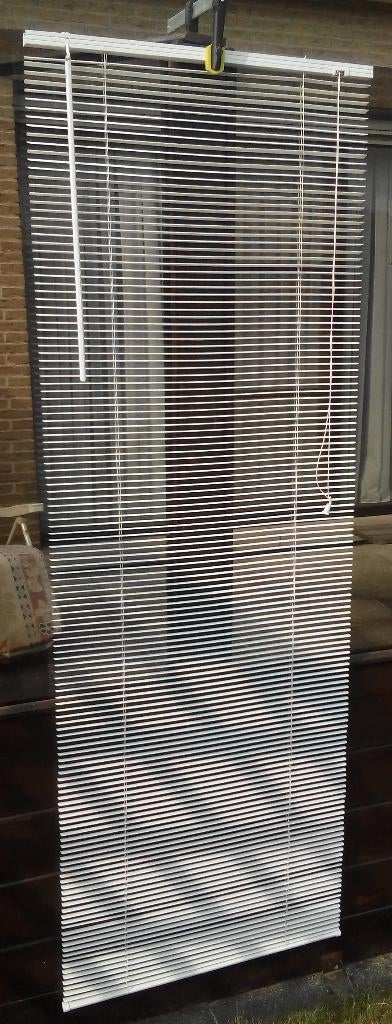 🌞🌝☀️Zonnewering witte lamellen 60-180cm  NIEUW -, Huis en Inrichting, Stoffering | Gordijnen en Lamellen, Ophalen, Wit, Nieuw