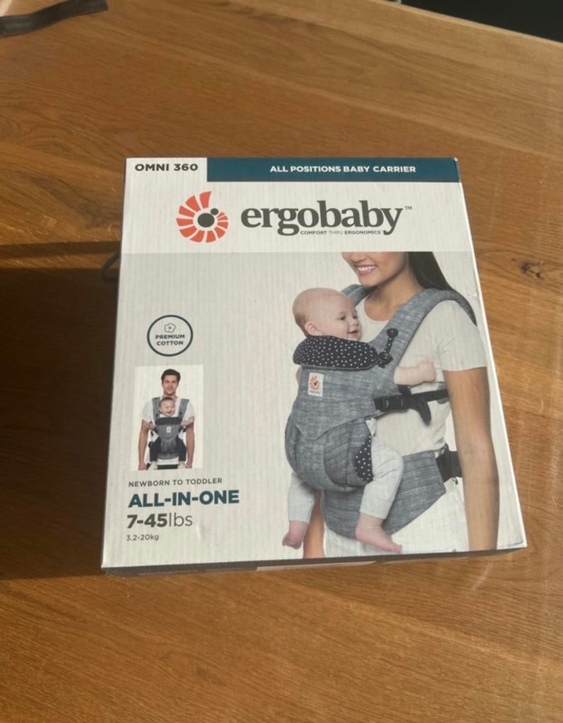 Draagzak Ergobaby omni 360, Autres marques, Porte-bébé, Comme neuf, Enlèvement