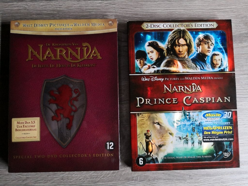 dvds the chronicles of narnia 1 en 2 uit te kiezen, Enlèvement ou Envoi