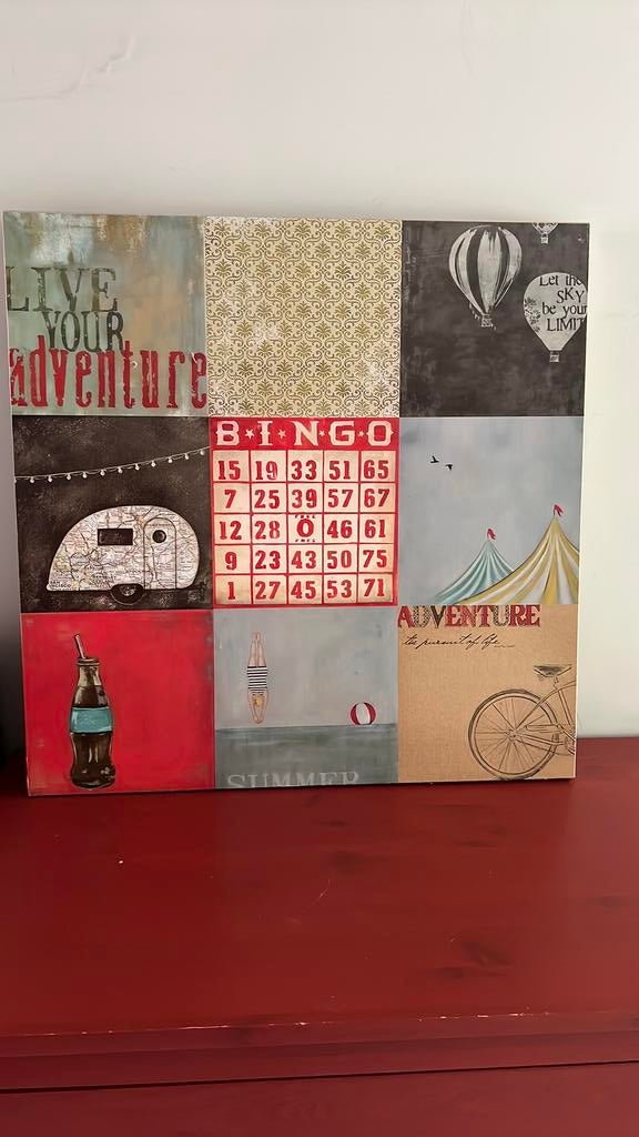 Schilderij, Enlèvement, Comme neuf