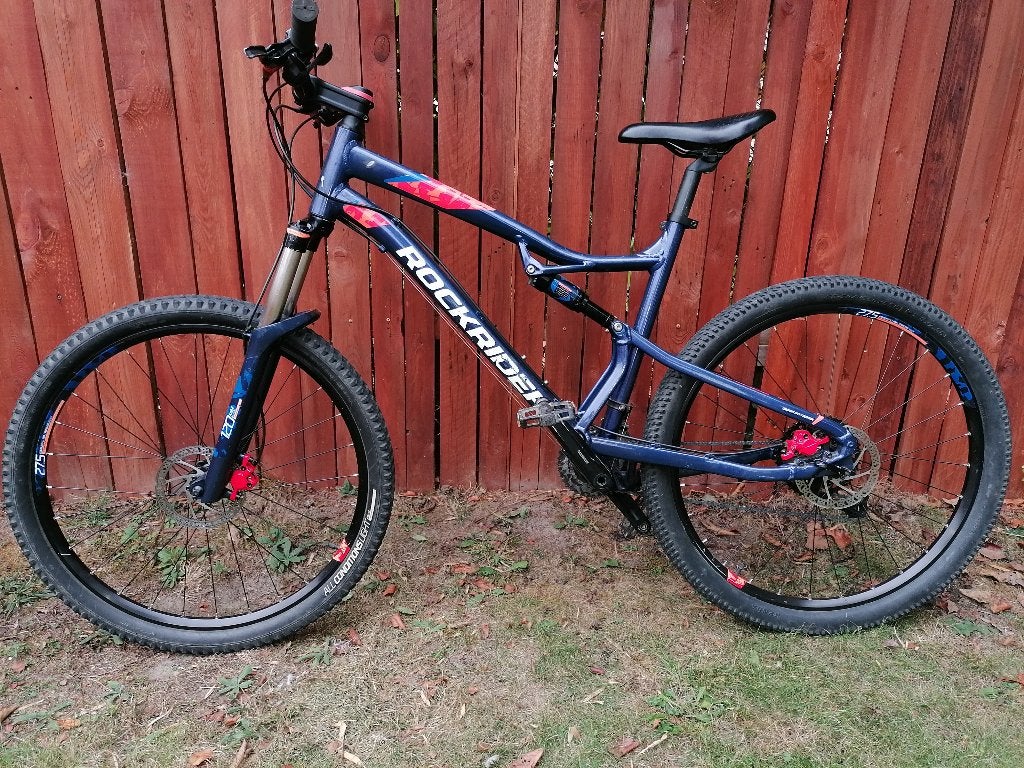 Rockrider ST 540 S mountainbike, Fietsen en Brommers, Gebruikt, 57 cm of meer, Schijfrem, Ophalen