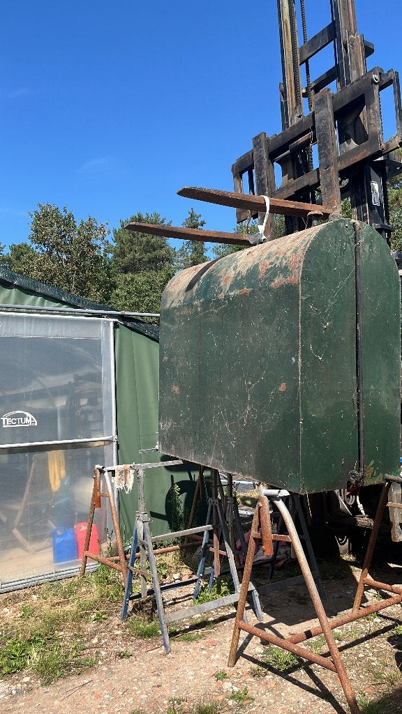 Mazouttank, Ophalen, Gebruikt, 150 cm of meer, 80 cm of meer