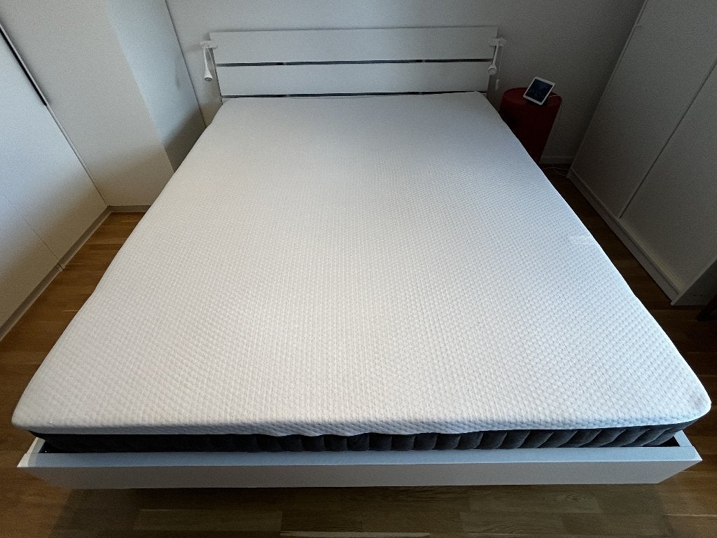 Matelas Emma Hybride II 160x200 cm, Maison & Meubles, Matelas, Queen size, Comme neuf, Enlèvement