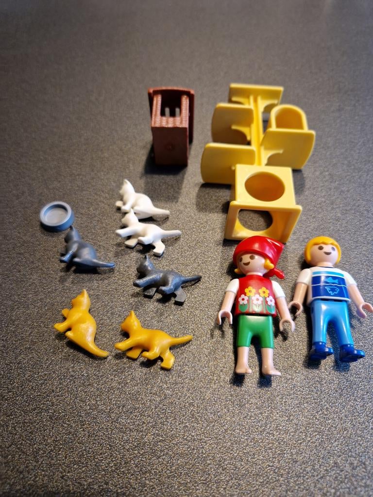Poezen met krabpaal set 4347, Kinderen en Baby's, Speelgoed | Playmobil, Ophalen of Verzenden, Zo goed als nieuw