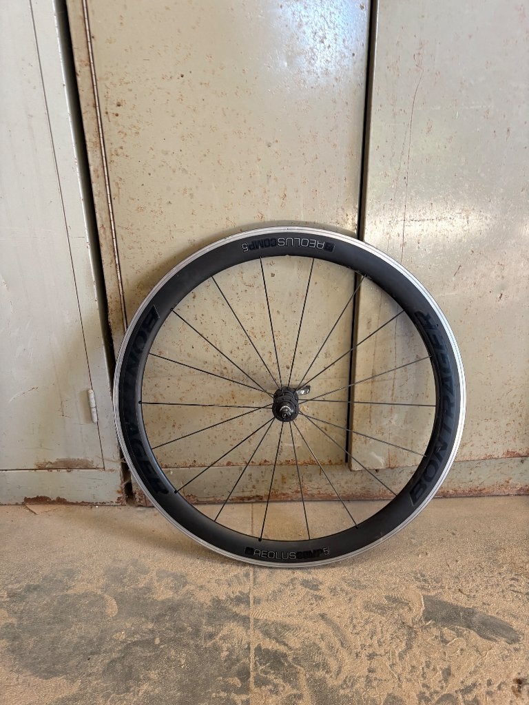 Voorwiel Bontrager Aeolus Comp 5 velgrem, Fietsen en Brommers, Racefiets, Zo goed als nieuw, Bontrager, Carbon