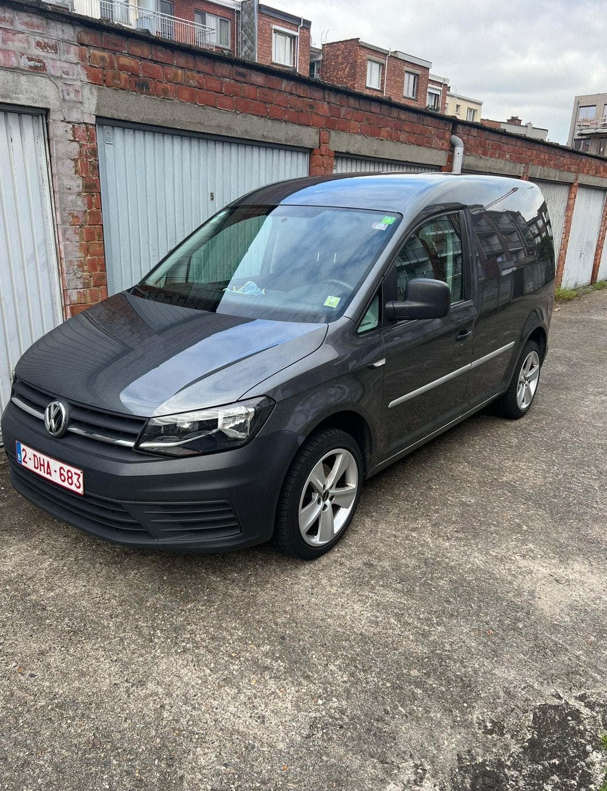 Volkswagen Caddy 2.0 Diesel 2017  Euro 6, Autos, Argent ou Gris, Achat, 4 portes, Diesel
