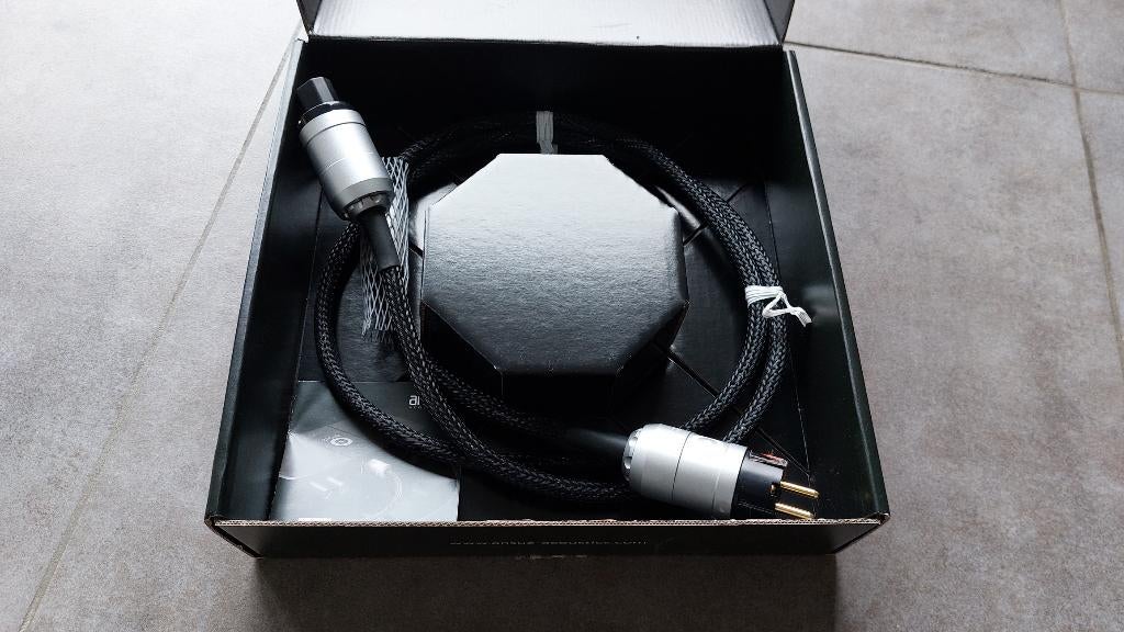 Ansuz Ceramic netkabel 2m, Audio, Tv en Foto, Audiokabels en Televisiekabels, Ophalen, Gebruikt, 2 tot 5 meter, Overige kabels
