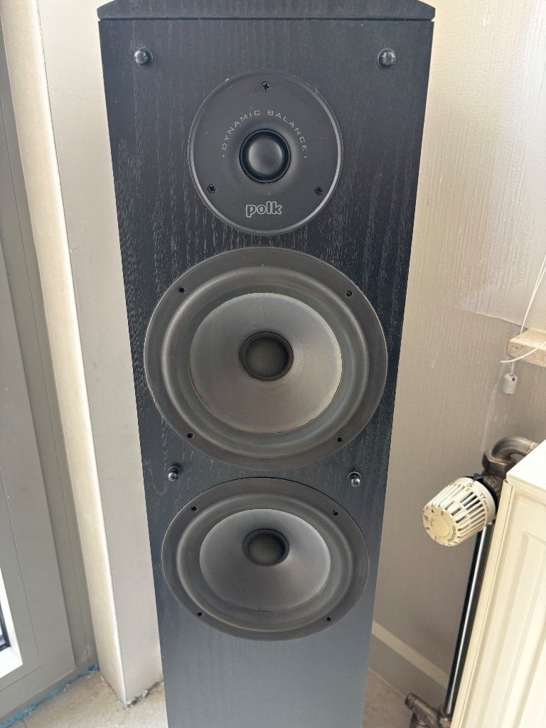 Luidsprekerboxen Polk Audio RT 12, Audio, Tv en Foto, Vloerstaande luidspreker, Zo goed als nieuw, Geschikt voor surround/home cinema