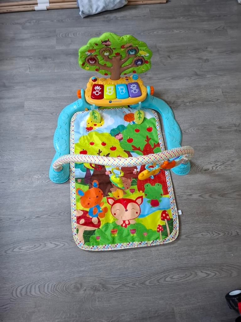Tapis de jeu avec archet et piano, Enlèvement
