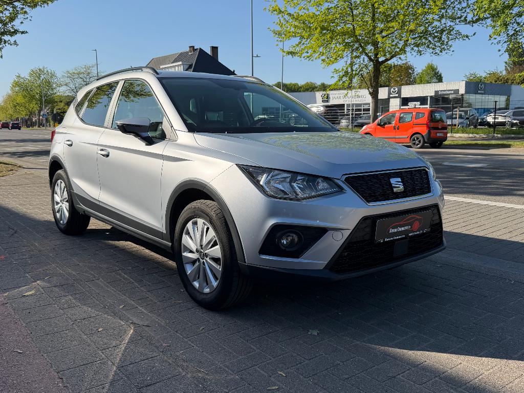 Seat Arona 1.0i 65.000Km 2018 Gps*Carplay 12m Garantie, Autos, Argent ou Gris, Entreprise, Garantie prolongée, Boîte manuelle