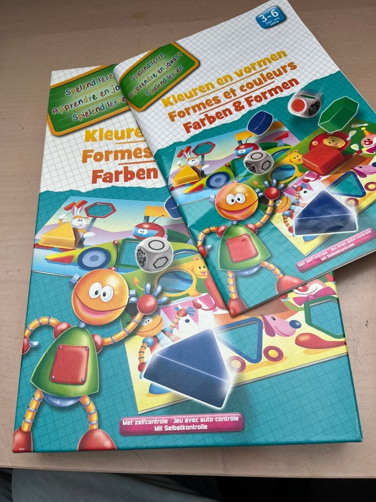 spel kleuren en vormen, Kinderen en Baby's, Ophalen, Taal en Lezen