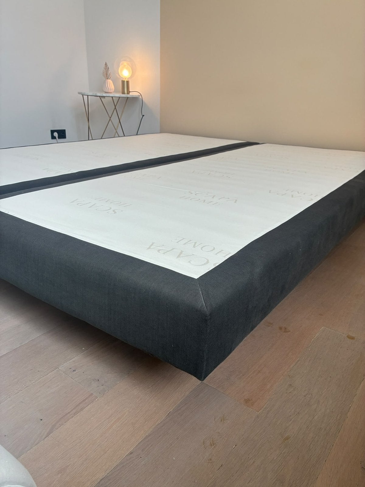 Boxspring Scapa Home, Maison & Meubles, 210 cm, Enlèvement, Utilisé, 180 cm