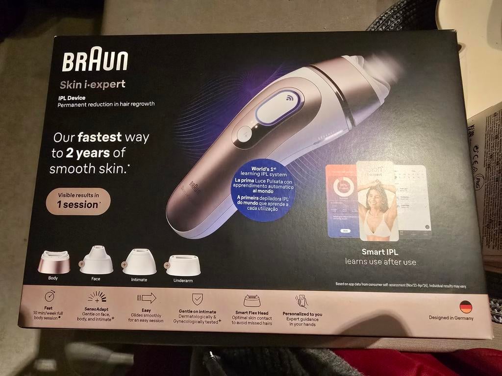 Braun Ipl skin i-expert pro7 Pl7321 neuf, Ophalen of Verzenden
